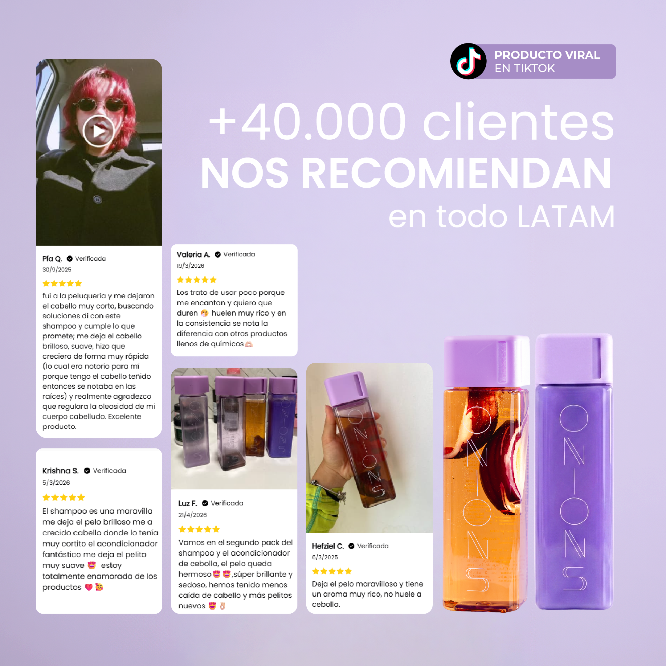 Shampoo y Acondicionador
